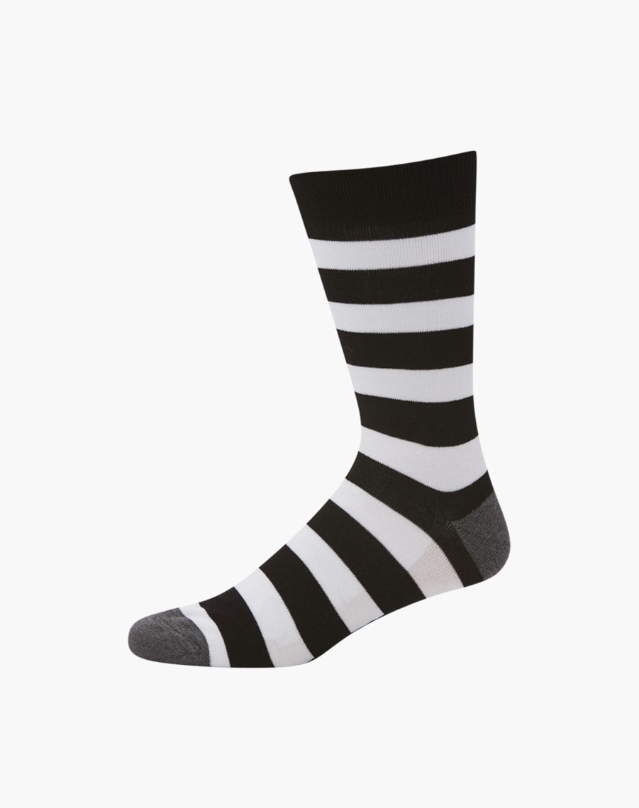 Men BAMBOOZLD | Mens Stripes Bamboo Sock : Fibesocks