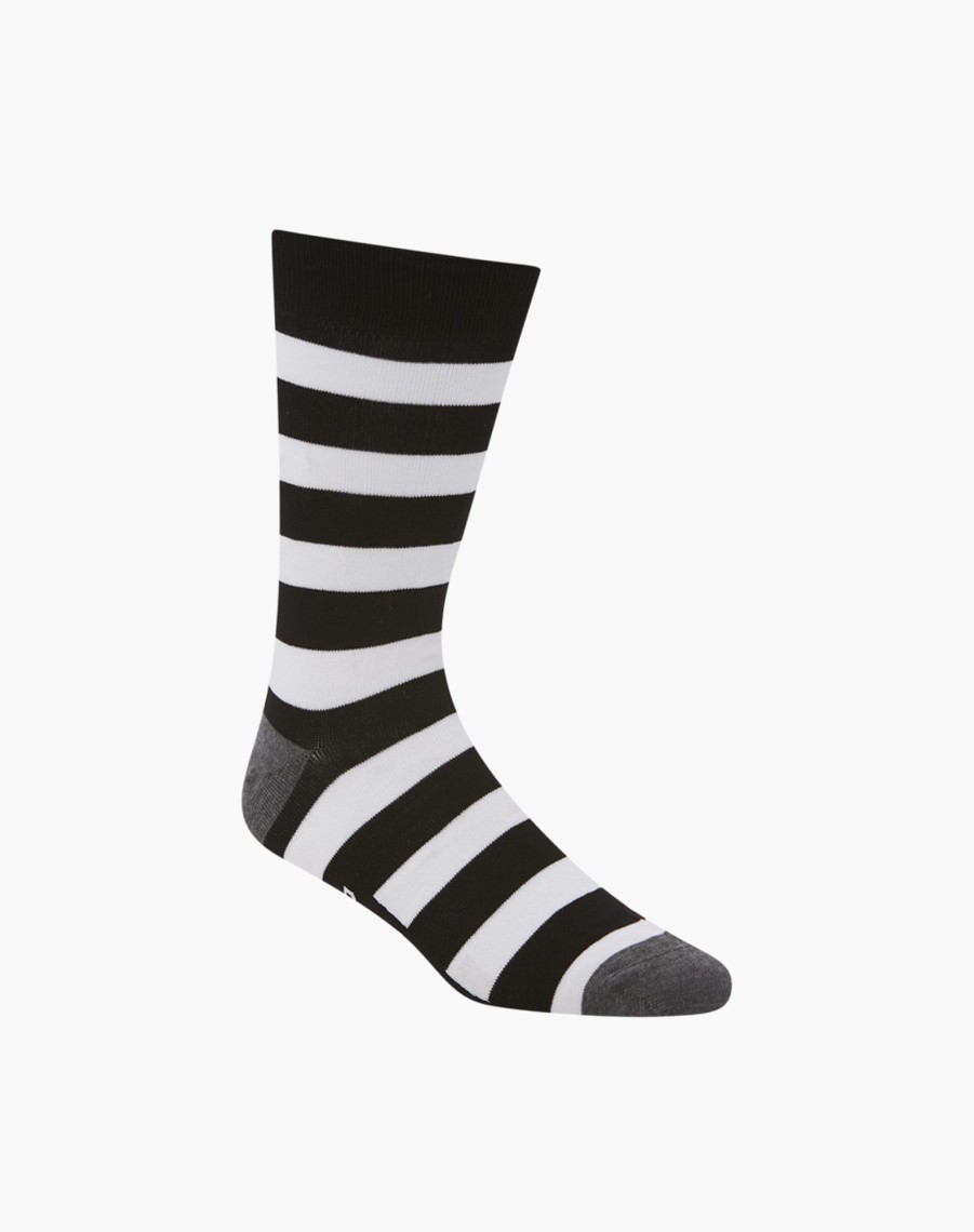 Men BAMBOOZLD | Mens Stripes Bamboo Sock : Fibesocks